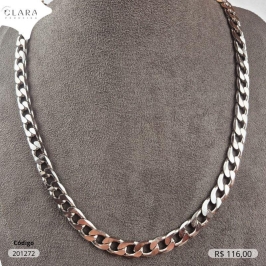 CORRENTE GRUMET 1X1 - 9MM - 60CM - Aço