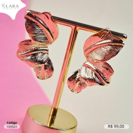 BRINCO 3 FOLHAS - LINHA ORGÂNICOS  - Dourado