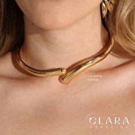 COLAR CHOKER ARO RÍGIDO – LINHA ORGÂNICOS -
