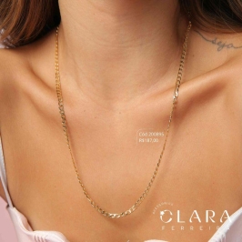 CORRENTE GRUMET 1x1 - 4MM - 60CM-EDIÇÃO LIMITADA