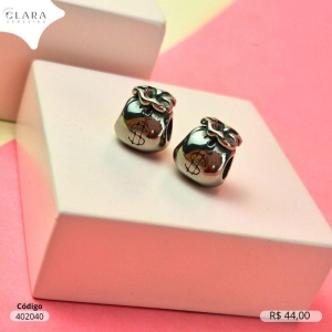 BERLOQUE SEPARADOR BOLSINHA DE DINHEIRO  - 11X9MM - Aço