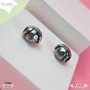 BERLOQUE SEPARADOR CACHORRO LISO - 9MM - Aço