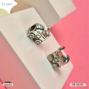 BERLOQUE SEPARADOR CARRINHO DE BEBÊ - 10X10MM - Aço