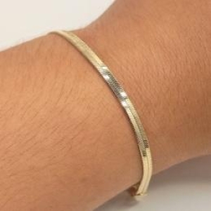PULSEIRA FITA LAMINADA - 3MM - 17CM