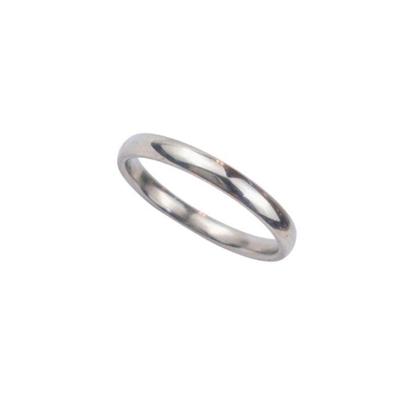 ANEL ALIANÇA AÇO INOX ANATÔMICA ABAULADA 3MM - Número 24/25