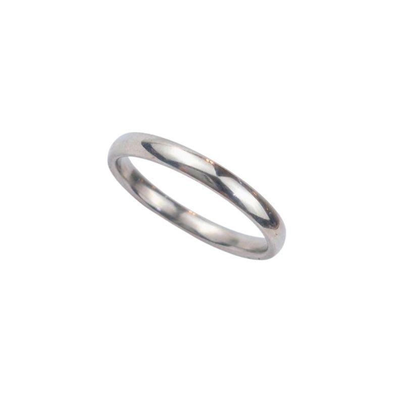 ANEL ALIANÇA AÇO INOX ANATÔMICA ABAULADA 3MM - Número 28/29