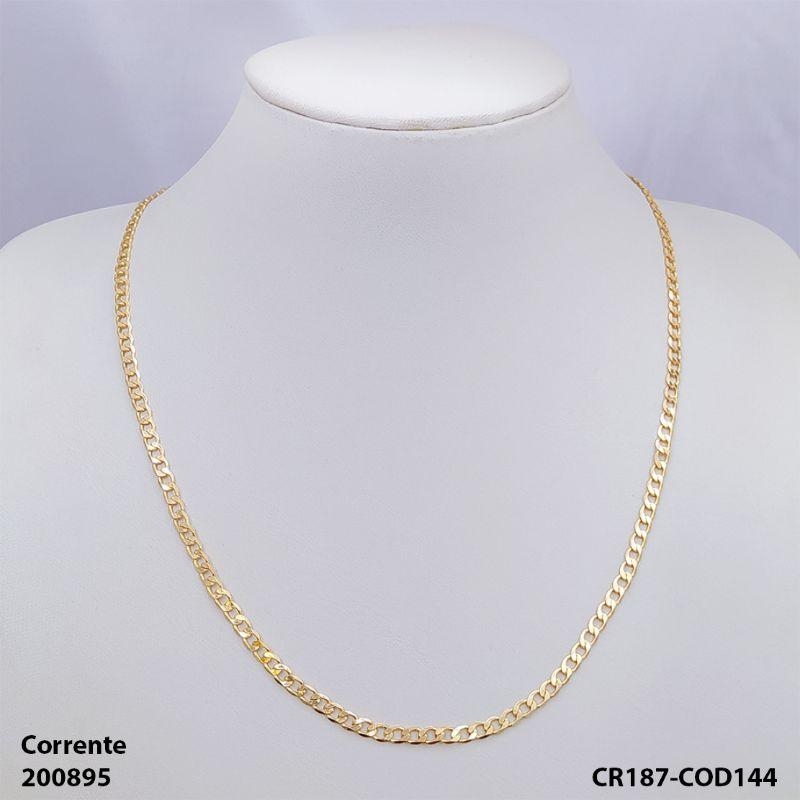 CORRENTE GRUMET 1x1 - 4MM - 60CM-EDIÇÃO LIMITADA