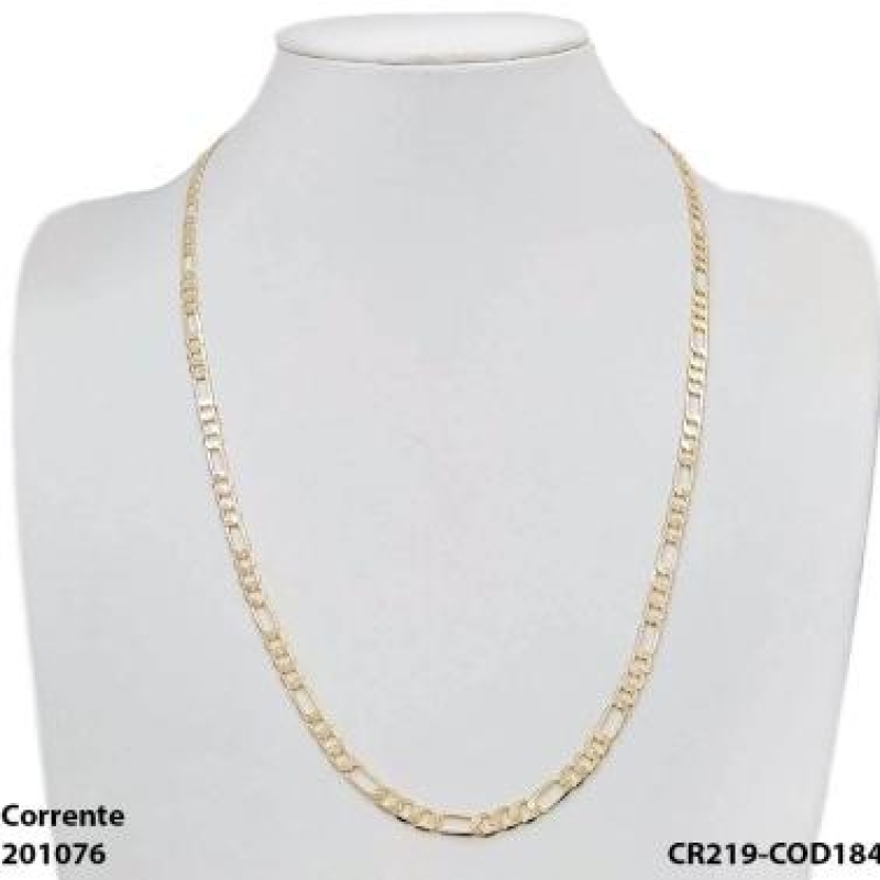 CORRENTE GRUMET 3X1 - 4,5MM - 60CM-EDIÇÃO LIMITADA