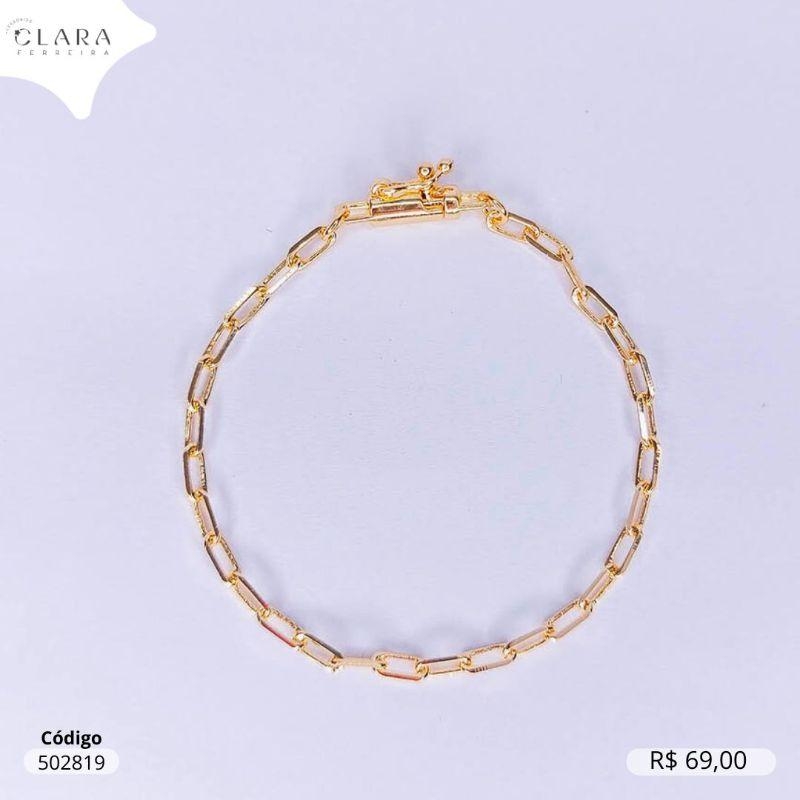 PULSEIRA CARTIER C/ FECHO CANHÃO - 3MM - 17CM