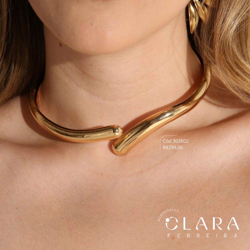 COLAR CHOKER ARO RÍGIDO – LINHA ORGÂNICOS -