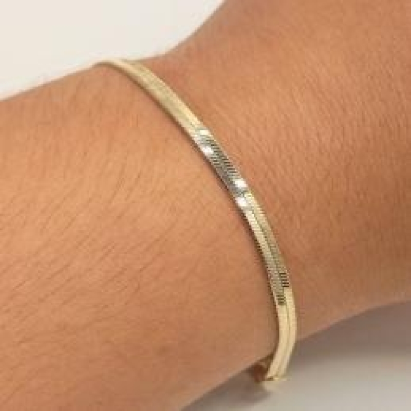 PULSEIRA FITA LAMINADA - 3MM - 17CM