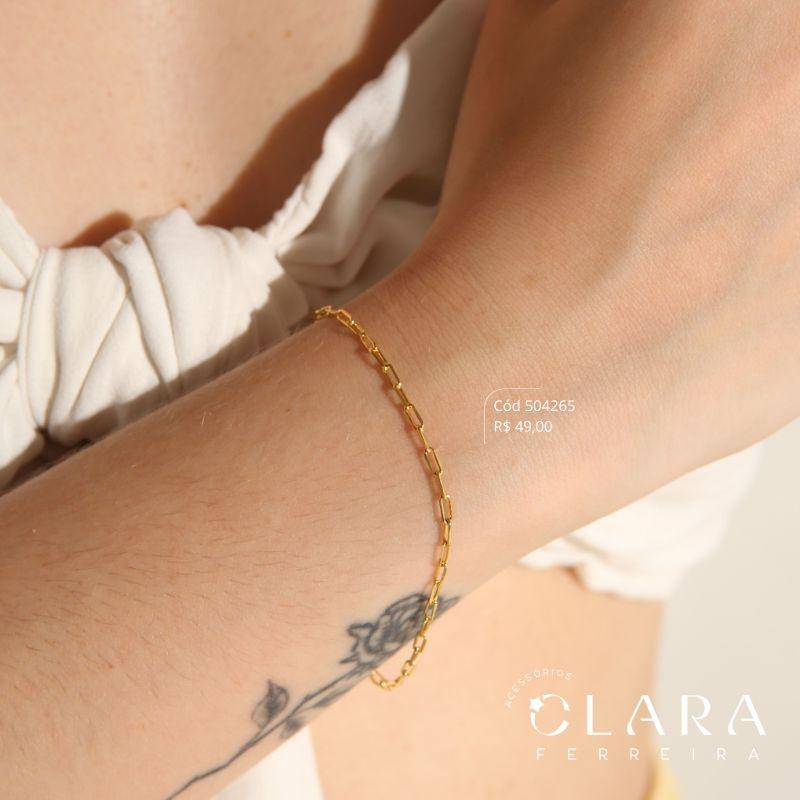 PULSEIRA CARTIER - 2MM - 17CM - Dourado