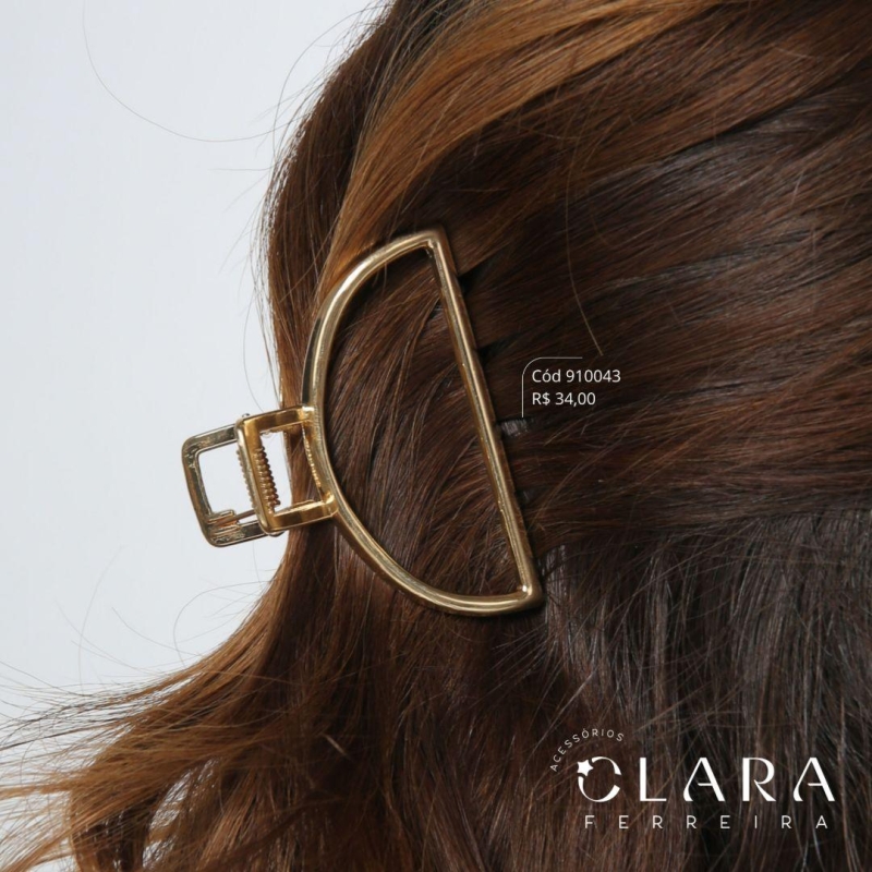 PRESILHA DE CABELO MAX FIO VAZADA