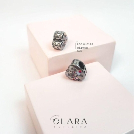 BERLOQUE SEPARADOR CORAÇÃO C/ CASAL RESINADO E LATERAL CORAÇÕES - 10X8MM - Aço BERLOQUE SEPARADOR CORAÇÃO C/ CASAL RESINADO E LATERAL CORAÇÕES - 10X8MM - Aço