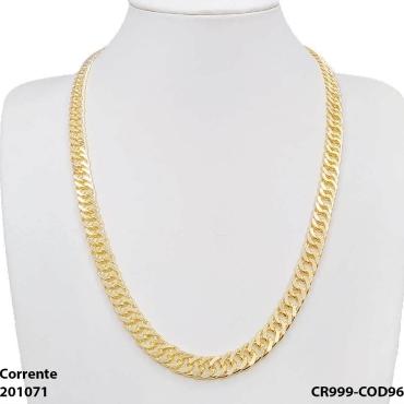 CORRENTE GRUMET DUPLA - 9MM - 60CM - EDIÇÃO LIMITADA