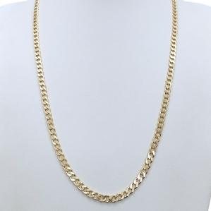 CORRENTE MASCULINA GRUMET DIAMANTADA 1X1 - 4MM