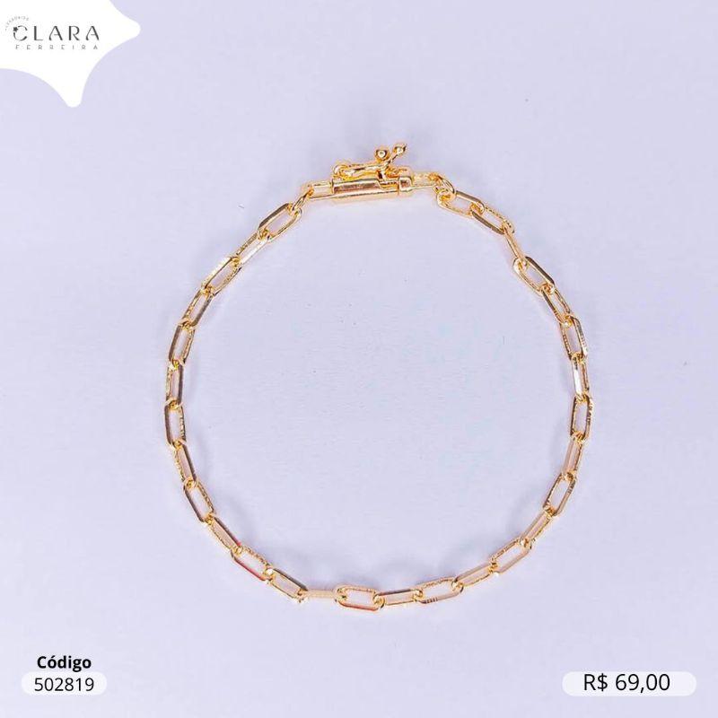 PULSEIRA CARTIER C/ FECHO CANHÃO - 3MM - 17CM