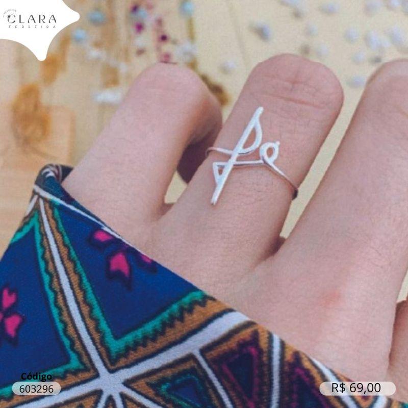 ANEL PRATA 925 FIO LISO MANUSCRITO FÉ LISO - 9MM - 18/19