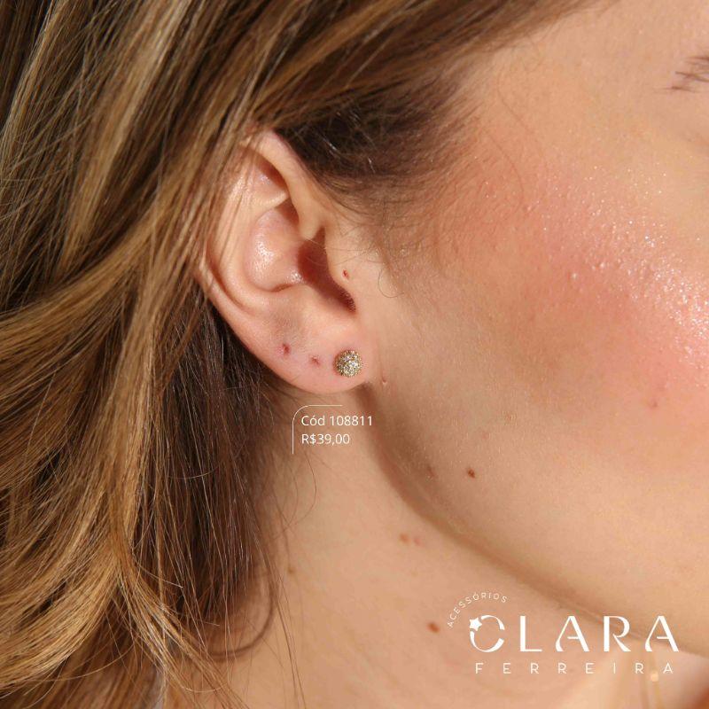 BRINCO CHUVEIRINHO REDONDO  - 5MM - Dourado