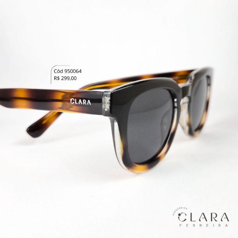 Óculos Solar PRETO C/ DÉGRADÉ ONÇA - INSPIRAÇÃO RAY-BAN  - Lente Anti-impacto Polarizada - BK1019-C7