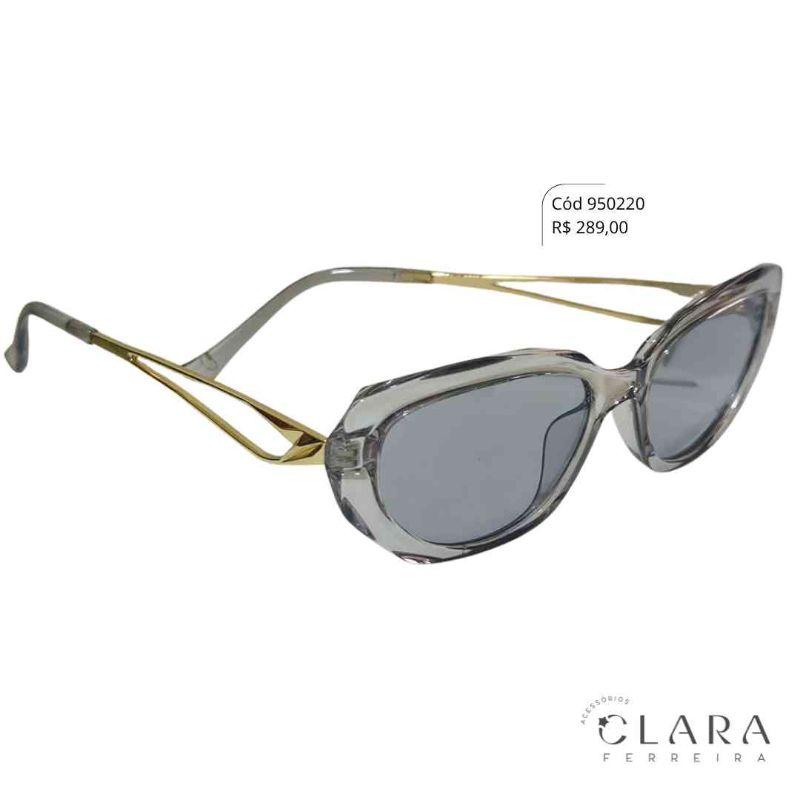 Óculos Solar RETRO FUMÊ - INSPIRAÇÃO TIFFANY  - Lente Resina - CY59102-C5