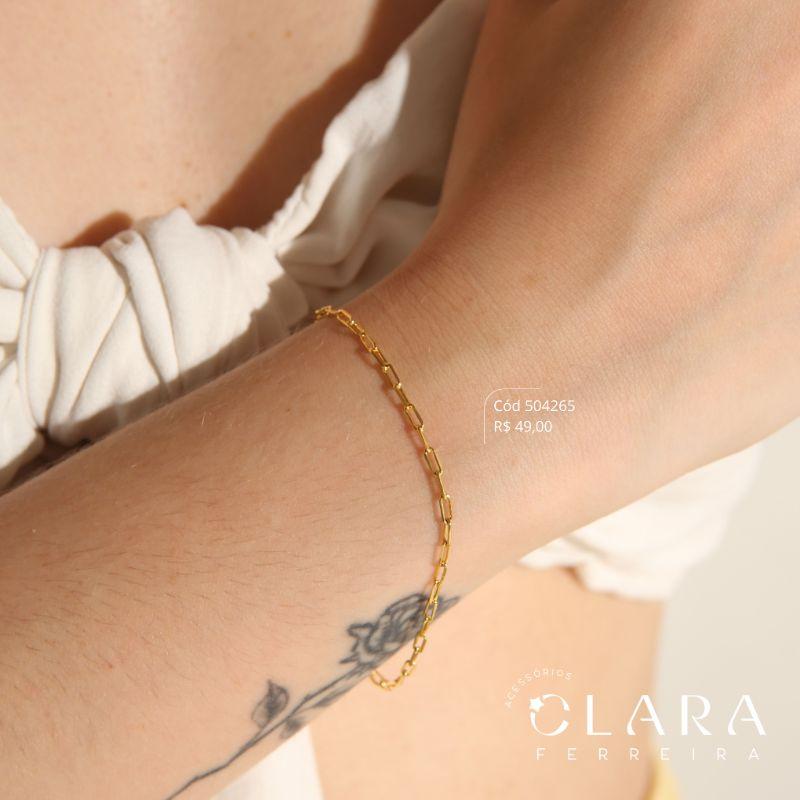 PULSEIRA CARTIER - 2MM - 17CM - Dourado