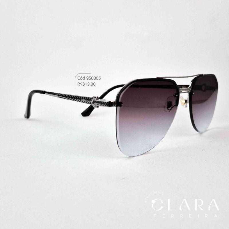 Óculos Solar AVIADOR ARMAÇÃO EM METAL - INSPIRAÇÃO RAY-BAN - Lente Resina - TJ72334-C5