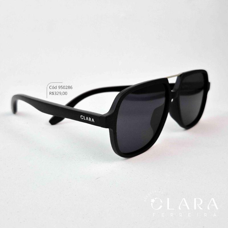 Óculos Solar AVIADOR PRETO - INSPIRAÇÃO RAY-BAN - Lente  - RM406-C1