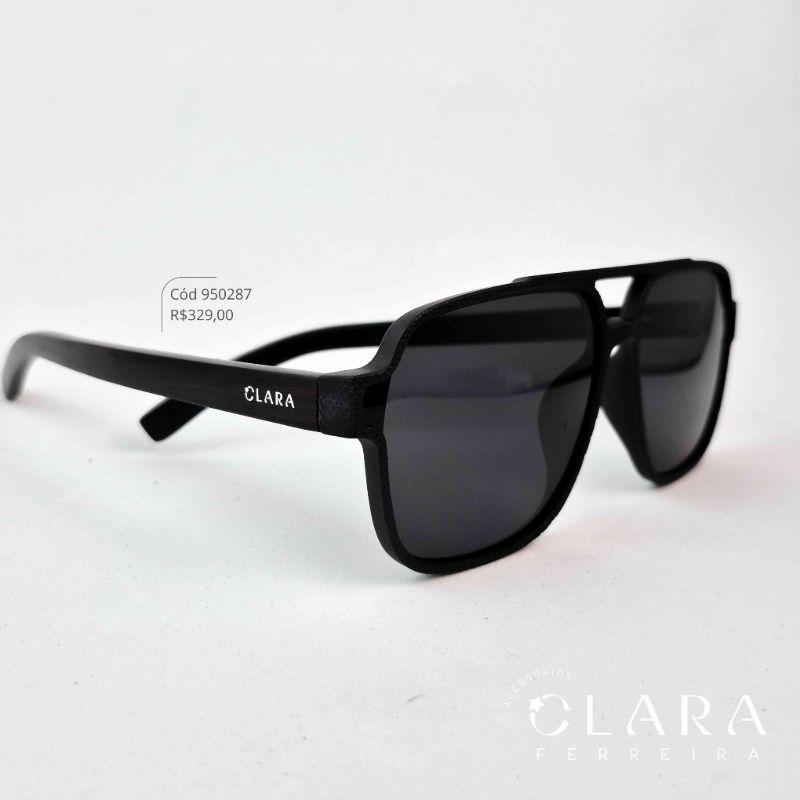 Óculos Solar AVIADOR PRETO - INSPIRAÇÃO RAY-BAN - Lente  - RM408-C1