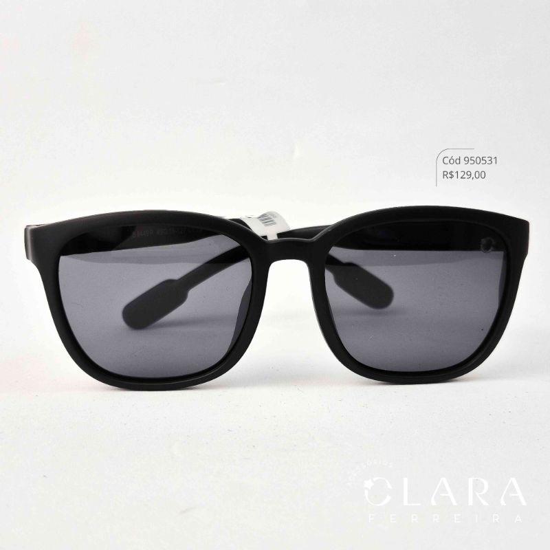 Óculos Solar INFANTIL PRETO - CLARINHA KIDS - Lente Anti-impacto Polarizada - S8449P-13