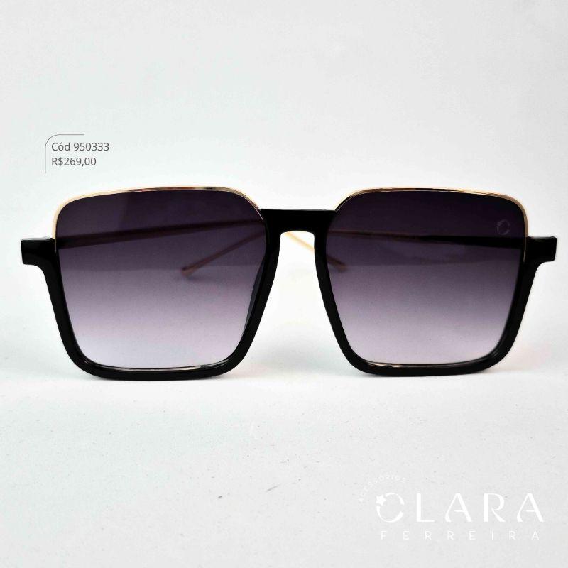 Óculos Solar QUADRADO BROWLINE INVERSO - INSPIRAÇÃO RAY-BAN - Lente Resina - HP202265-C1