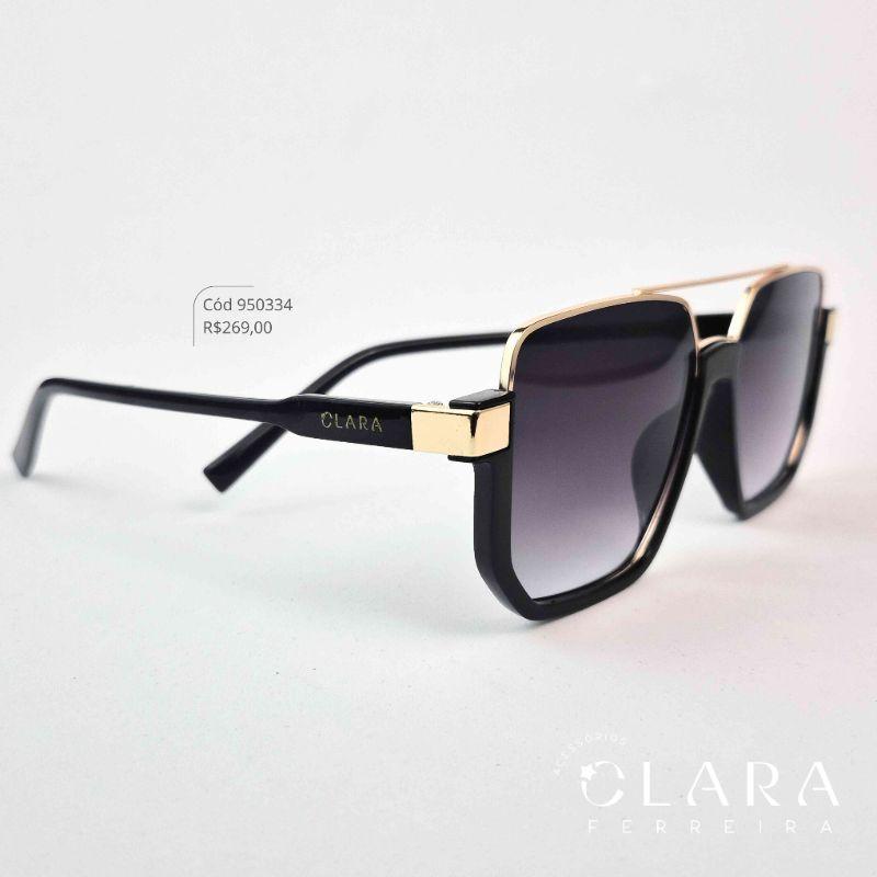 Óculos Solar QUADRADO BROWLINE INVERSO - INSPIRAÇÃO RAY-BAN - Lente Resina - HP202270-C1