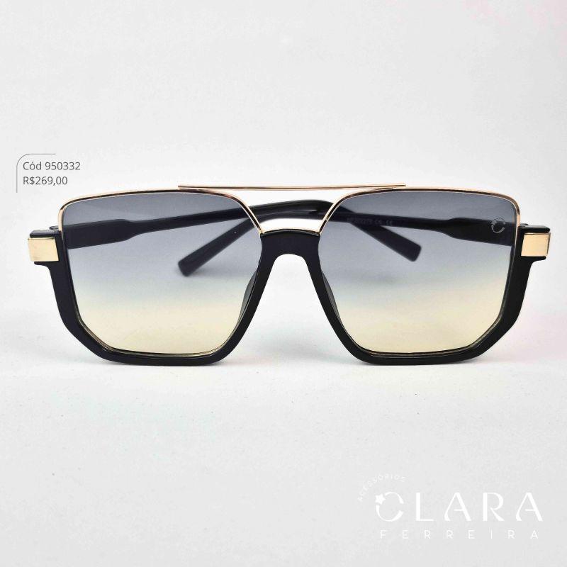 Óculos Solar QUADRADO BROWLINE INVERSO - INSPIRAÇÃO RAY-BAN - Lente Resina - HP202270-C6