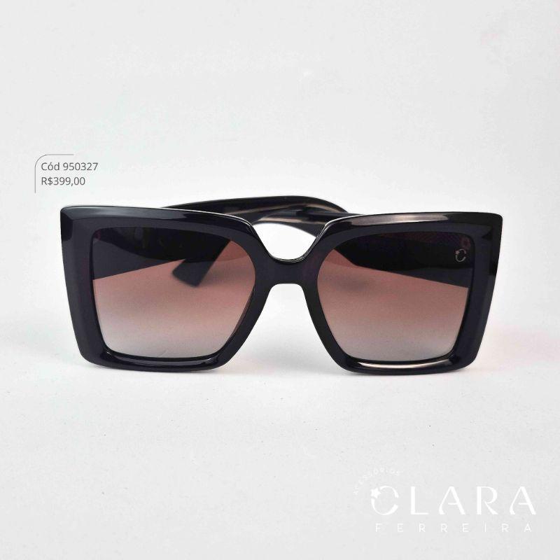 Óculos Solar QUADRADO MARROM – INSPIRAÇÃO GUCCI - Lente  - TP7425-C02