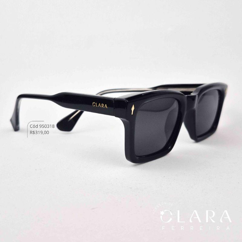 Óculos Solar QUADRADO PRETO - INSPIRAÇÃO PRADA  - Lente  - 58950-C1