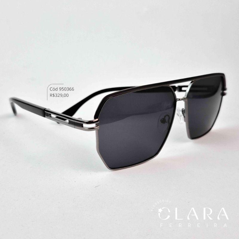 Óculos Solar REDONDO ARMAÇÃO EM METAL - INSPIRAÇÃO RAY-BAN - Lente Anti-impacto Polarizada - CZ7984-C5