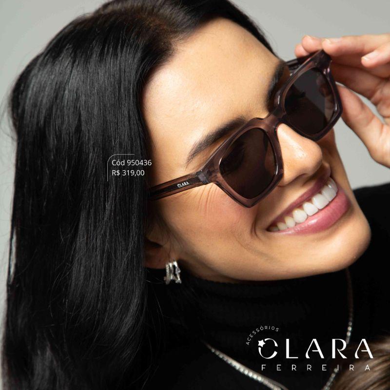 Óculos Solar QUADRADO FUMÊ - INSPIRAÇÃO RAY-BAN - Lente  - BK1004-C5