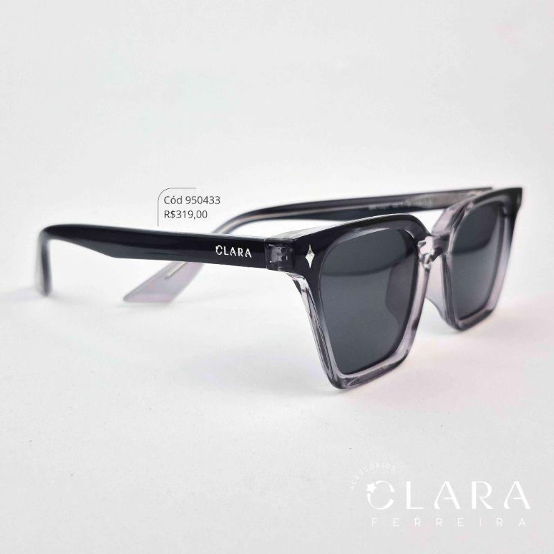 Óculos Solar WAYFARER FUMÊ - INSPIRAÇÃO RAY-BAN - Lente Anti-impacto Polarizada - BK1021-C4