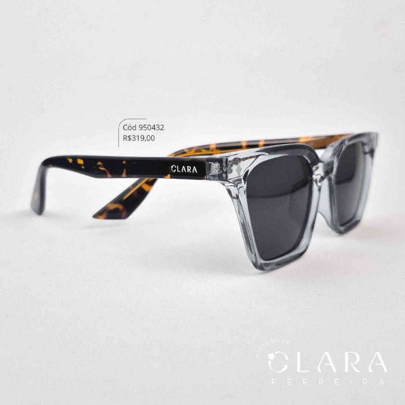 Óculos Solar WAYFARER FUMÊ - INSPIRAÇÃO RAY-BAN - Lente Anti-impacto Polarizada - BK1021-C6