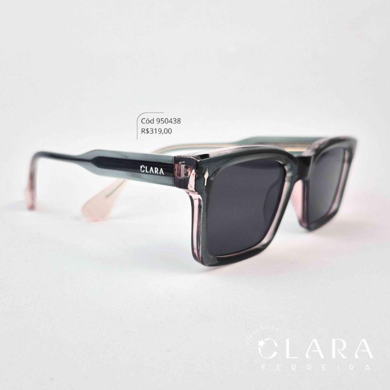 Óculos Solar WAYFARER FUMÊ - INSPIRAÇÃO RAY-BAN - Lente Resina - UM9804-C6