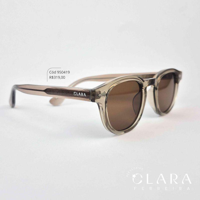 Óculos Solar WAYFARER MARROM FUMÊ - INSPIRAÇÃO RAY-BAN - Lente Resina - AF81099-C5