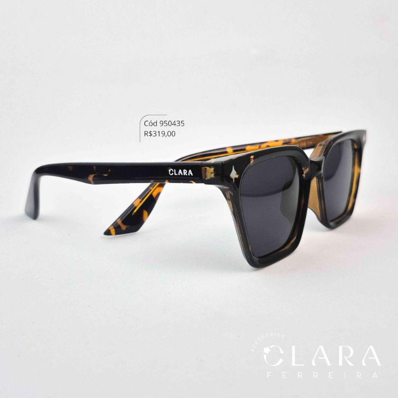 Óculos Solar WAYFARER ONÇA MARROM - INSPIRAÇÃO RAY-BAN - Lente Anti-impacto Polarizada - BK1021-C5