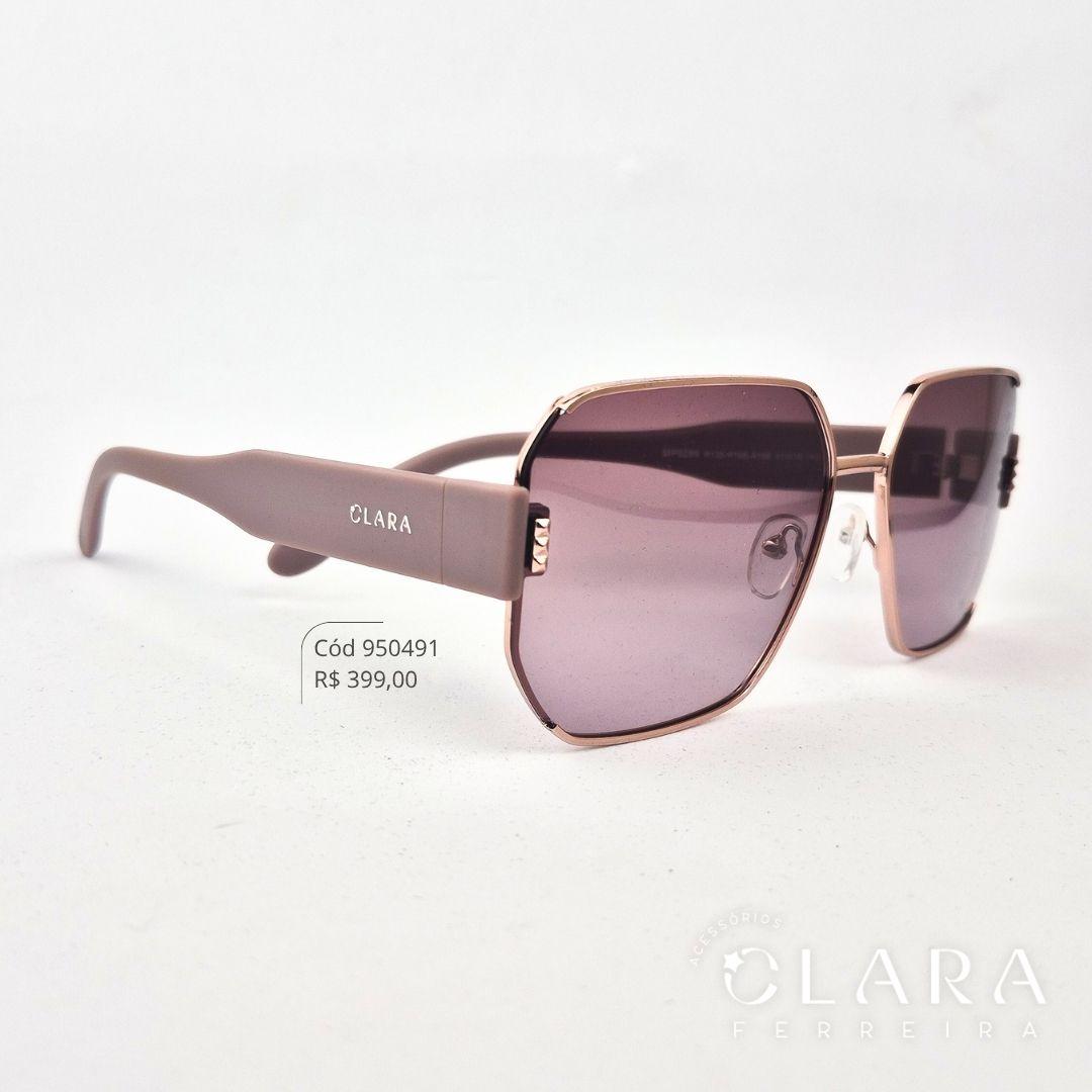 Óculos Solar QUADRADO ARMAÇÃO EM METAL - INSPIRAÇÃO RAY-BAN - Lente Anti-impacto Polarizada - MP9299-R130-P108-A188