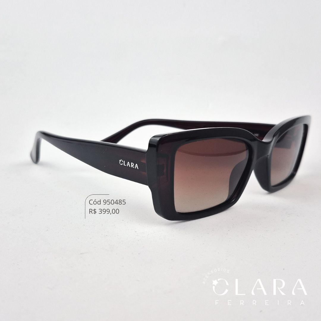Óculos Solar QUADRADO MARROM - INSPIRAÇÃO GUCCI - Lente Anti-impacto Polarizada - DP2157-C2