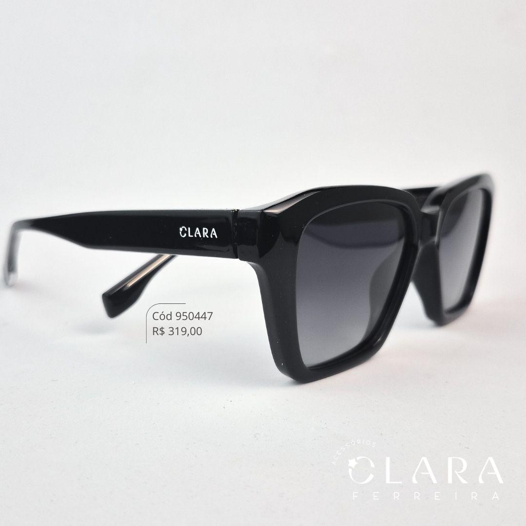 Óculos Solar QUARDRADO PRETO - INSPIRAÇÃO RAY-BAN - Lente Anti-impacto Polarizada - 82215-C1